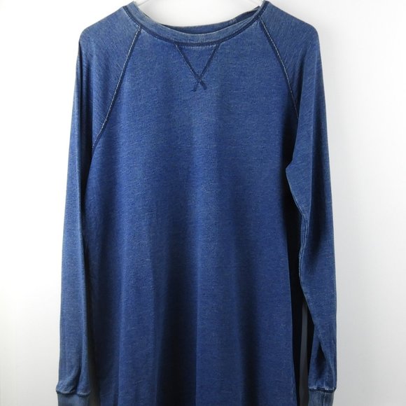 Roots Blue Sweater Dress/Tunic - Large - Picture 1 of 6